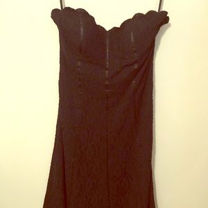 LBD beautiful lace bodice